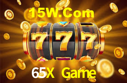 Interface do App 65X Game